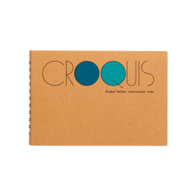 Maruman Croquis Sketchbook Pocket (10,7 x 15,3 cm) [S161] - Croquis Blanco (52gsm, 100 Hojas)
